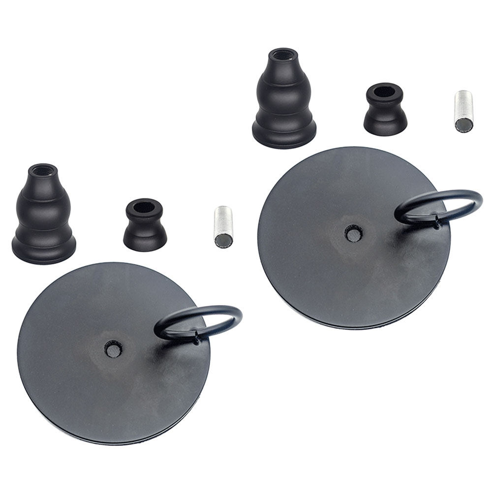 Home Bar Set - 2개 세트의 빈티지 스타일 철제 캔들