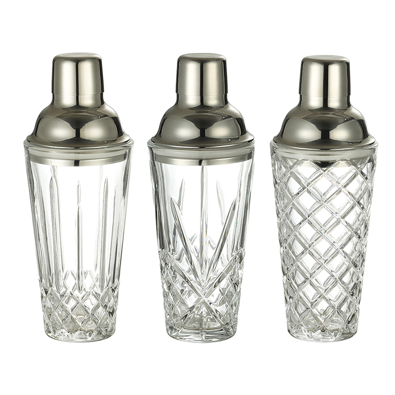 Bitters Bottle Set - 크리스탈 더블린 글라스 칵테일 셰이커, 마티니