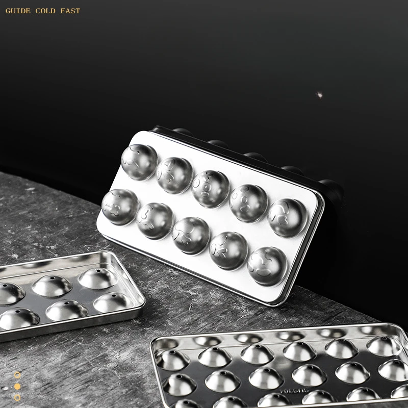 아이스볼 스테인리스 스틸 얼음 트레이, 뚜껑 바 포함, - Ice Mold Sphere 리뷰 및 가격