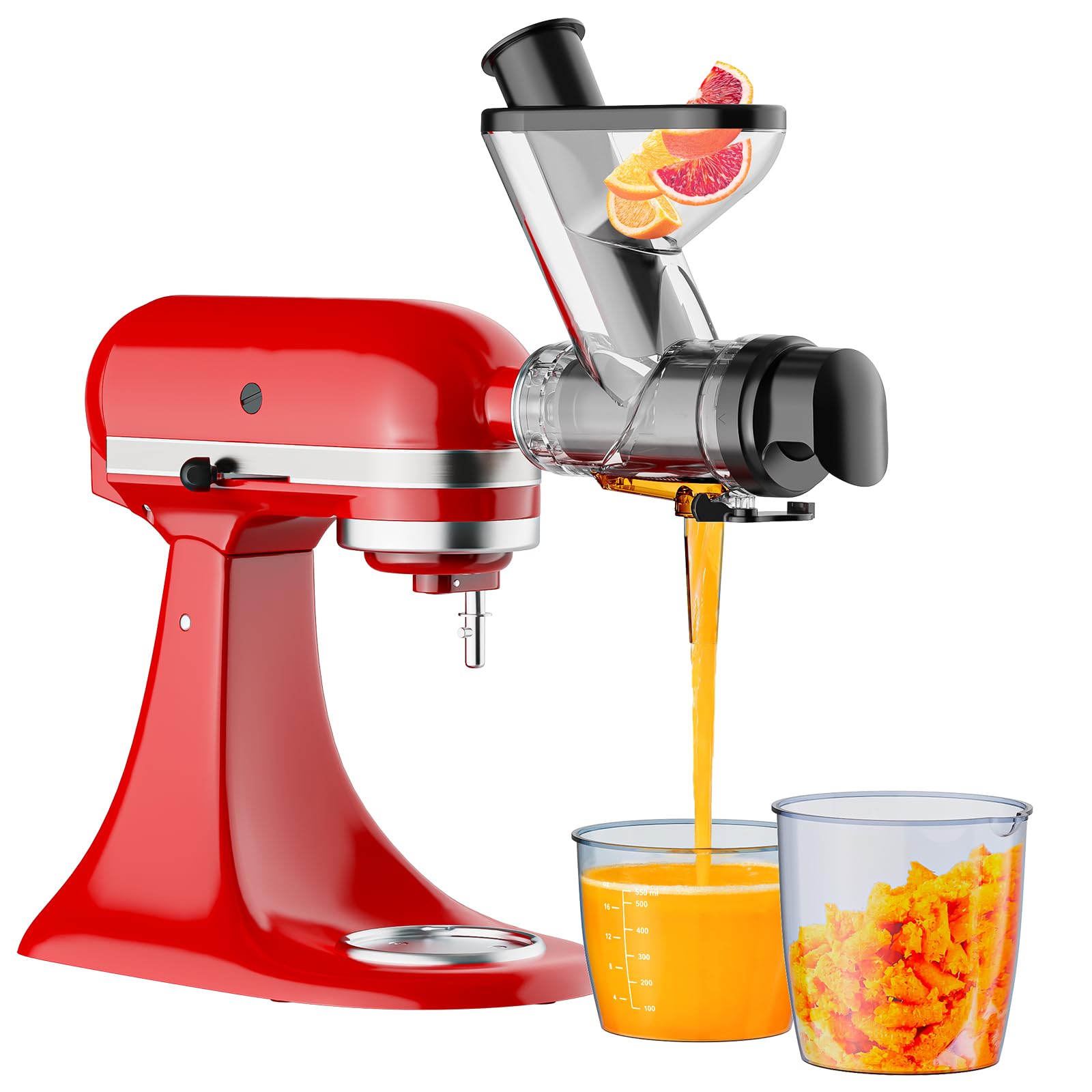 키친에이드 스탠드 믹서용 저속 냉압착 착즙기, 이중 공 - Citrus Juicer Bar 리뷰 및 가격
