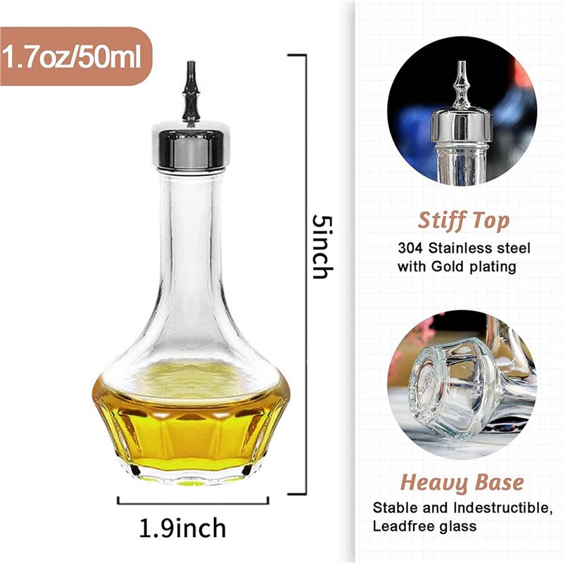 9개들이 비터스 병 세트 - 1.7온스/50ml 용량, - Bitters Bottle Set 리뷰 및 가격